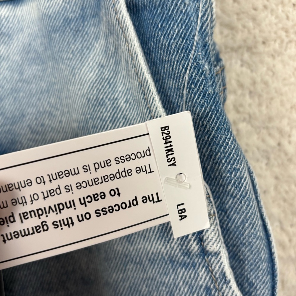Democracy Jeans Womens 16 Blue Ab Solution High Rise Side Entry Pocket Boyfriend - Picture 9 of 14